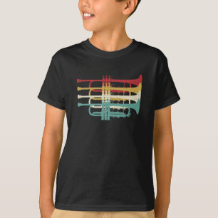 Camiseta Design de Trompete de Banda de Marcha