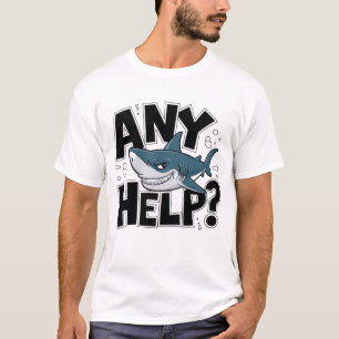 Camiseta design de tubarão