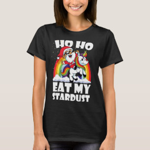 Camiseta Design de unicórnio arco-íris