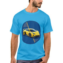 🔥 Design de Velocidade com Contraste Azul e Amare