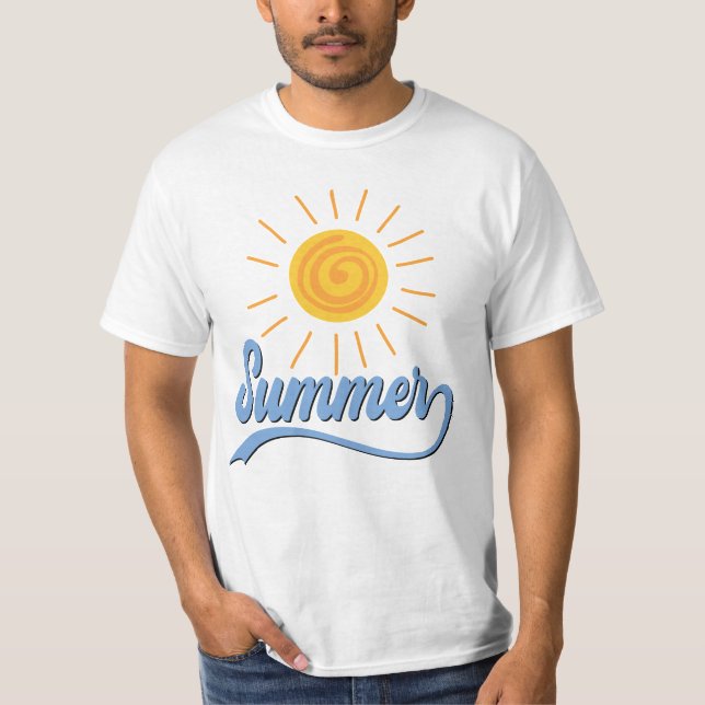 Camiseta Design de Verão (Frente)