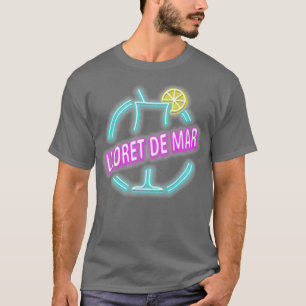 Camiseta Design de verão do coquetel Lloret de Mar