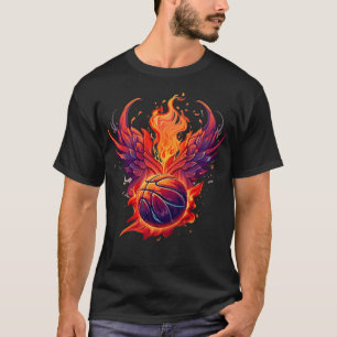 Camiseta Design de vetor de basquetebol