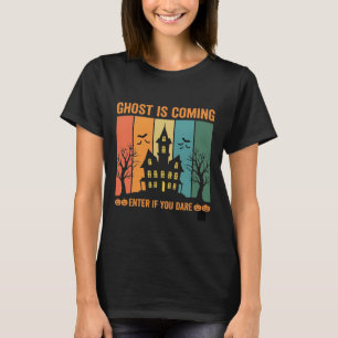 Camiseta Design de Vetor de Casa Assombrada por Fantasmas n