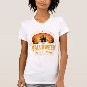 Camiseta Design de vetor de fantasia assustadora de Hallowe