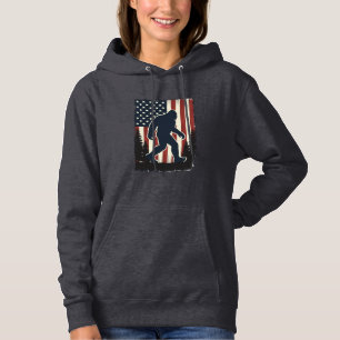 Camiseta Design de vetor de floresta de bandeira americana