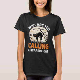 Camiseta Design de Vetor de Gato Preto do Dia das Bruxas En