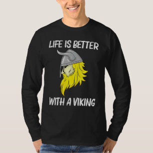 Camiseta Design De Viking legal Para Homens Mulheres Helma