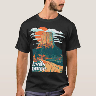 Camiseta Design de Vintage de Torre Monumento de Dispositiv