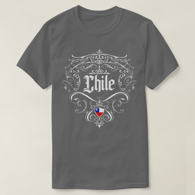 Camiseta Design de Vintage no Chile (Frente do Design)