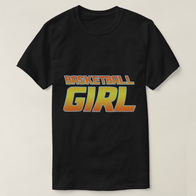 Camiseta Design de vintagem de basquetebol (Frente do Design)