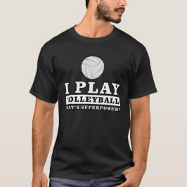 Camiseta Design de Volei Divertido
