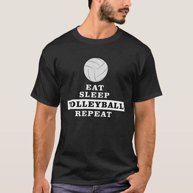 Camiseta Design de Volei Divertido (Frente)