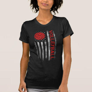 Camiseta Design de Voleibol Divertido para Homens Mulheres 