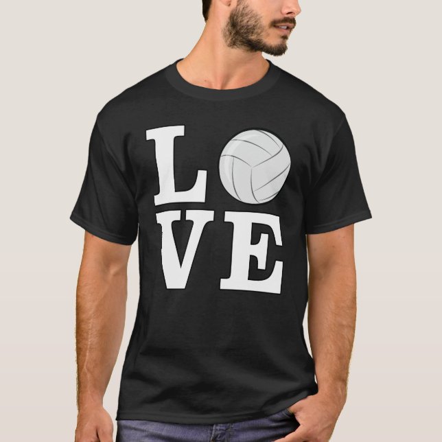 Camiseta Design de Voleibol Engraçado (Frente)