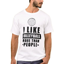 Design de Voleibol Engraçado