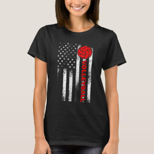 Camiseta Design De Voleibol Engraçado Para Homens Mulheres 
