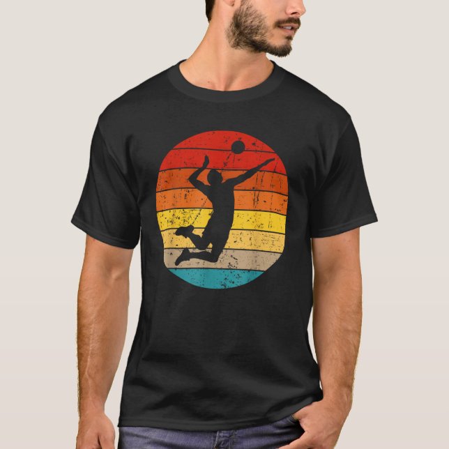 Camiseta Design De Voleibol Masculino (Frente)