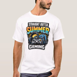 Camiseta Design de Volta às Aulas para Gamer