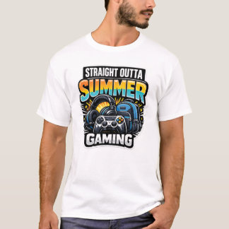 Camiseta Design de Volta às Aulas para Gamer