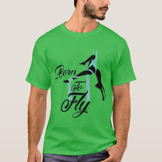 Camiseta Design de Yoga Aéreo Arte de Yoga Aéreo Suprimento