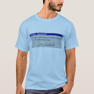 Camiseta Design degradado engraçado de Pluto