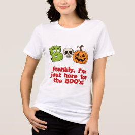 Camiseta Design Dia de as Bruxas engraçado BOO - Frankenst