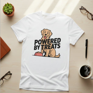 Camiseta Design Divertido de Petiscos para Cães