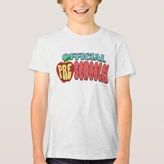 Camiseta Design divertido do primeiro dia de escola para pr (Frente)