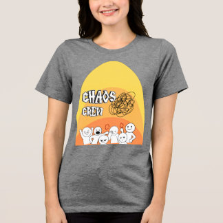 Camiseta Design Divertido, Equipe do Caos Divertido
