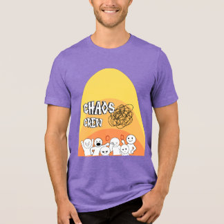 Camiseta Design Divertido, Equipe do Caos Divertido