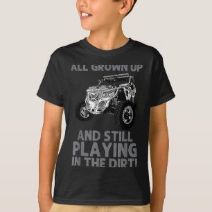 Camiseta Design Divertido Sxs Para Homens Mulheres Offroadi