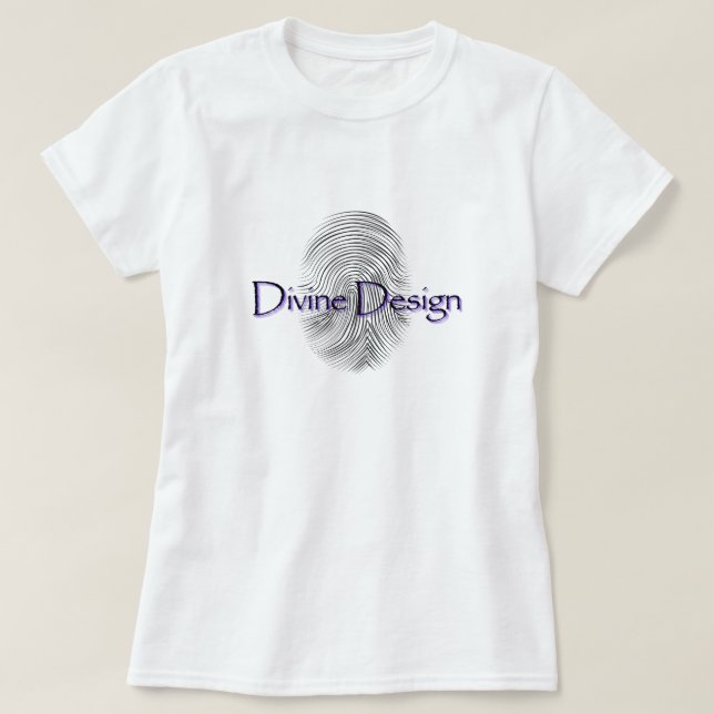 Camiseta Design divino (Frente do Design)