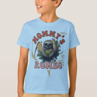 design do adesivo romeo quirky da mamãe