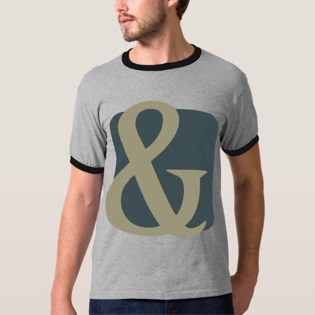 Camiseta Design do Ampersand (Frente)