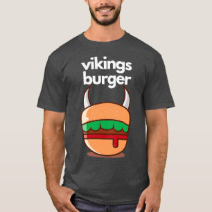 Camiseta Design do Burger Vikings
