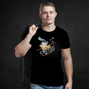 Camiseta Design do café Lover