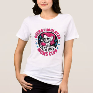 Camiseta Design do Clube das Mães Superestimuladas   M Neur