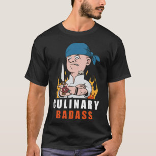 Camiseta Design do Culinário Badass mostra rosquinha de ani
