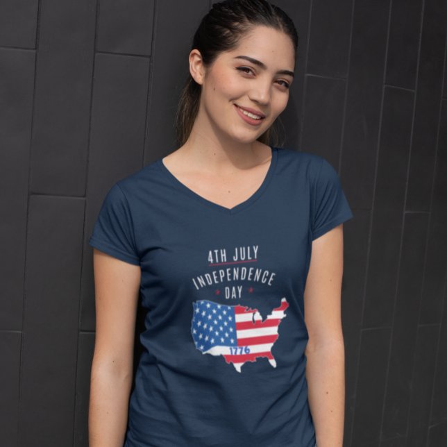 Camiseta design do Dia da Independência em 4 de JULHO (Criador carregado)