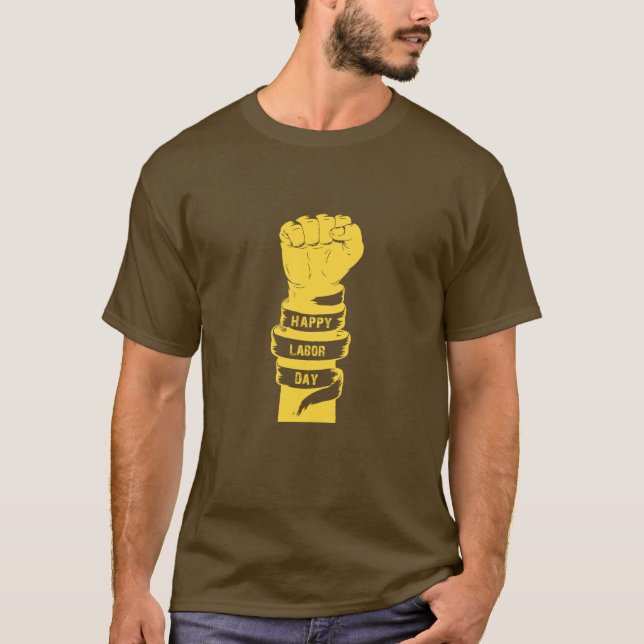 Camiseta Design do Dia do Partido Trabalhista para pessoas  (Frente)