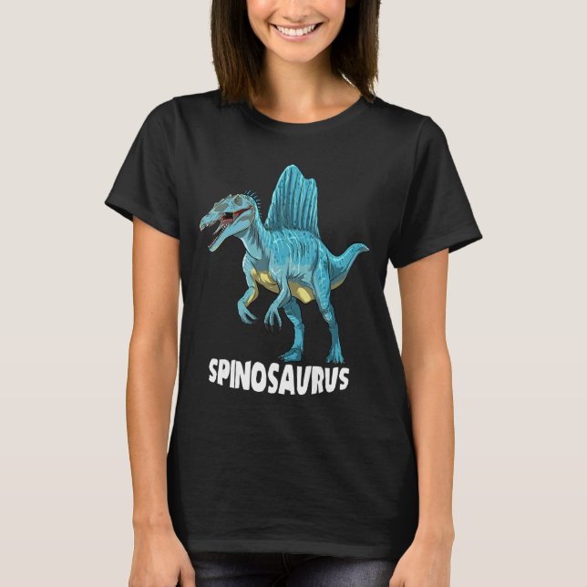Camiseta Design do dinossauro do Espinossauro (Frente)