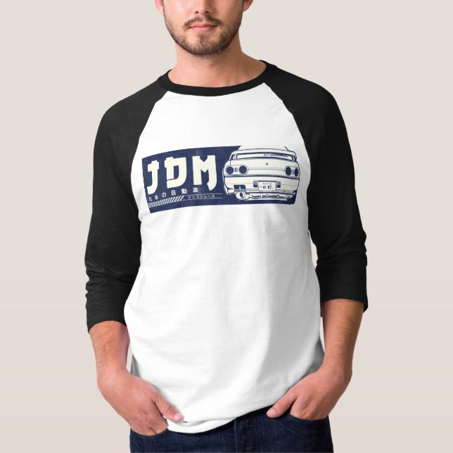 Camiseta Design do estilo de JDM (Frente)