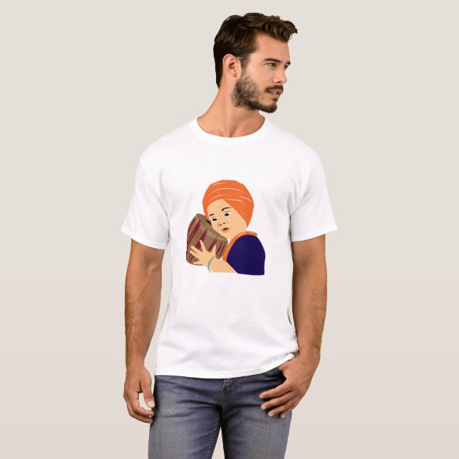 Camiseta design do estilo do singh (Frente Completa)
