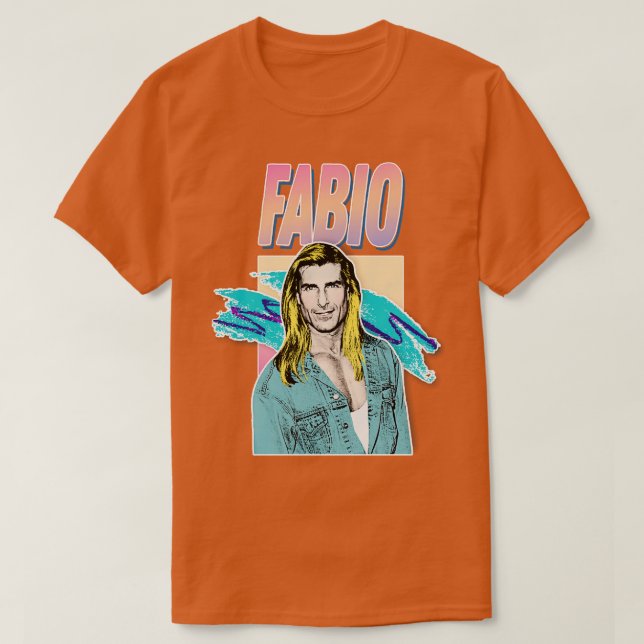 Camiseta Design do estilo estético Fabio 90s (Frente do Design)