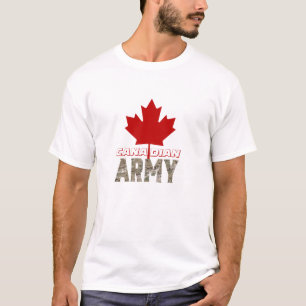 Camiseta Design do Exército Canadense