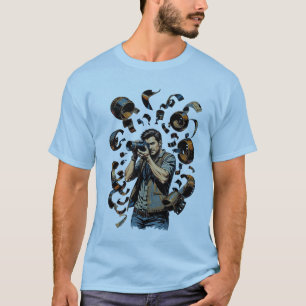 Camiseta Design do fotógrafo da Adventure