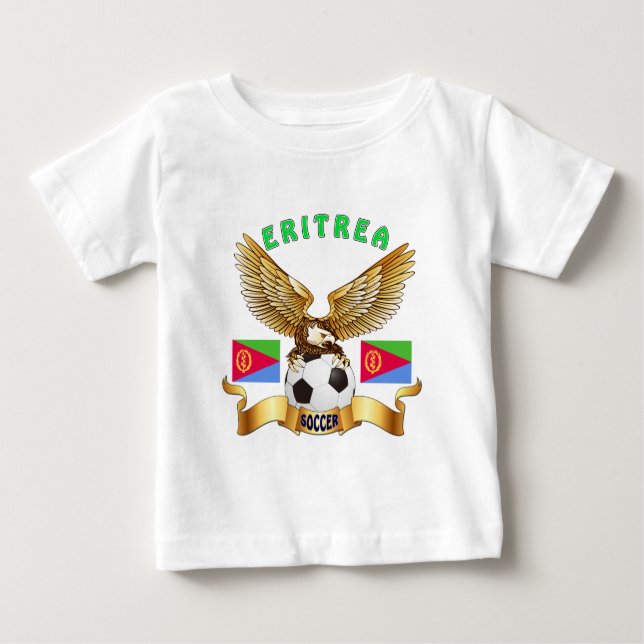 Camiseta Design do futebol de Eritrea (Frente)