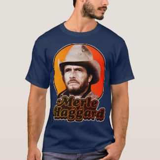 Camiseta Design do Haggard do Merle Retro