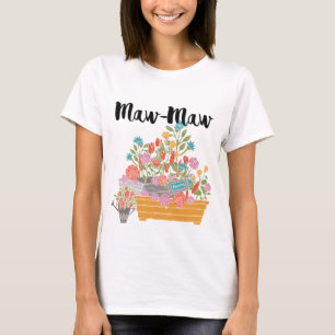Camiseta Design do Jardim Flor Maw